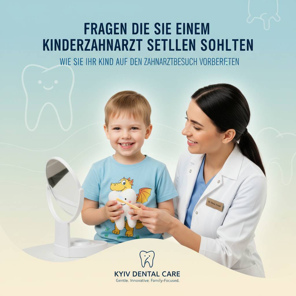 Wie Sie Ihr Kind auf den Zahnarztbesuch vorbereiten