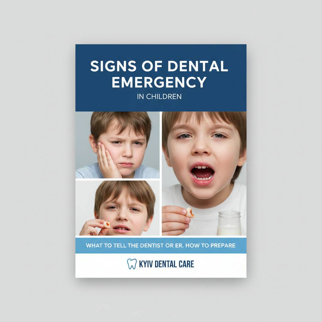 What to tell the dentist or ER-how to prepare