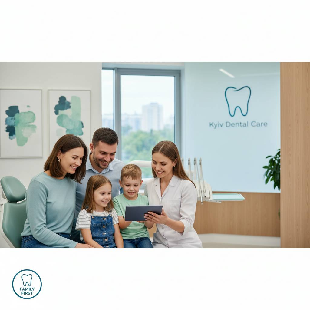 Was Sie von Kyiv Dental Care erwarten knnen: Unser Versprechen an Familien