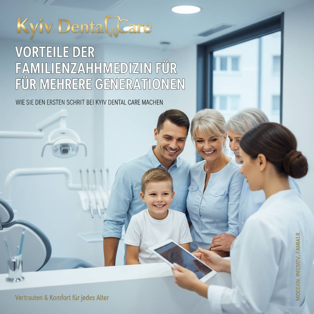Wie Sie den ersten Schritt bei Kyiv Dental Care machen